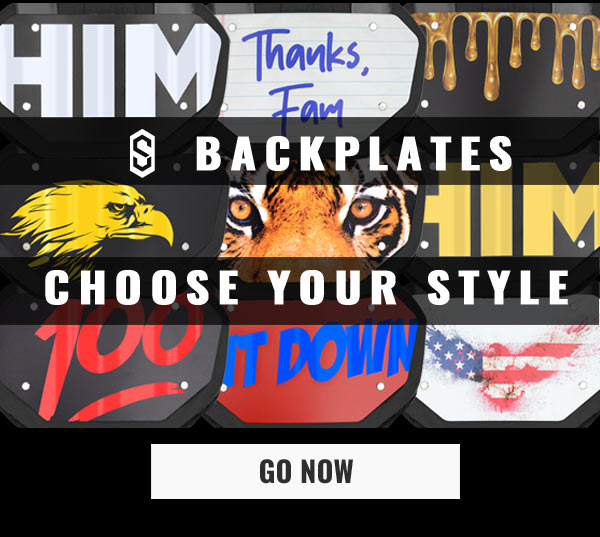 Sports Unlimited Back Plates - Choose Your Style