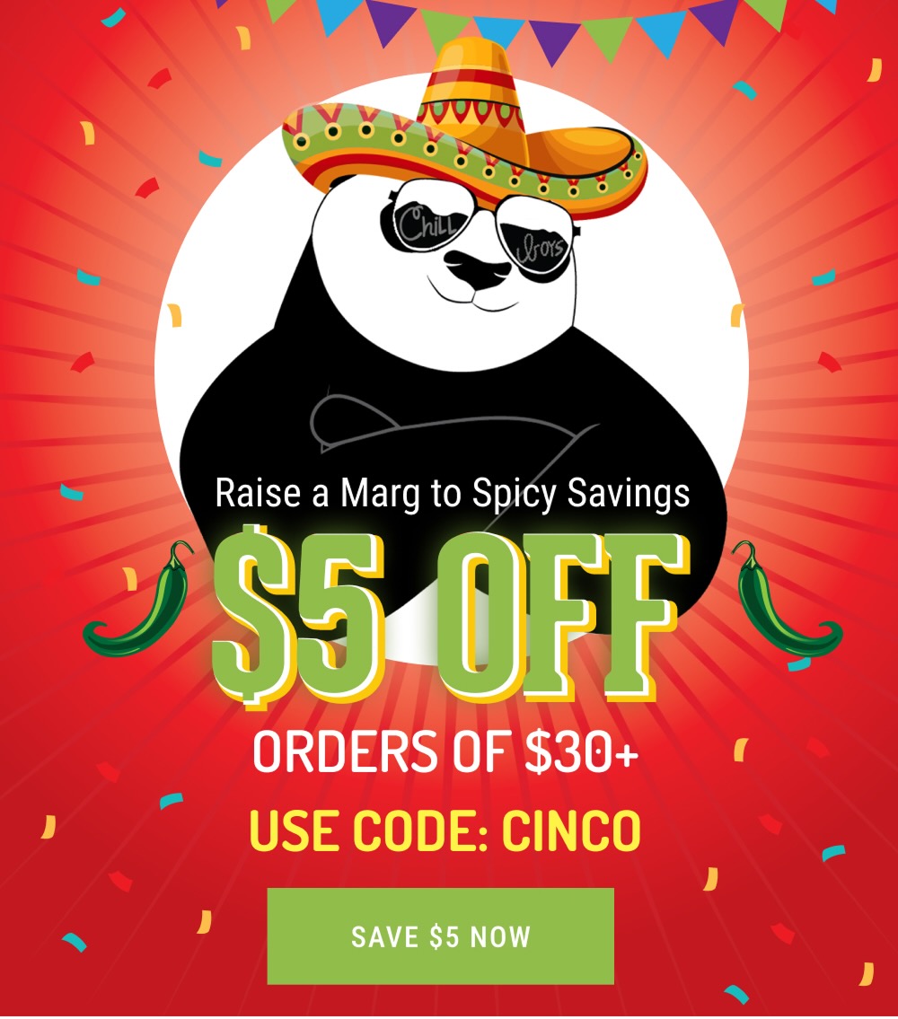 Raise a Marg to Spicy Savings JS5 OFF ORDERS OF $30+ USE CODE: CINCO SAVE $5 NOW