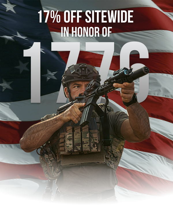 RTS Tactical July 4th Sale – 17% Off Sitewide in Honor of 1776