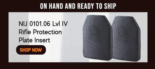 RTS Tactical Ceramic NIJ 0101.06 level IV Rifle Protection Plate Insert