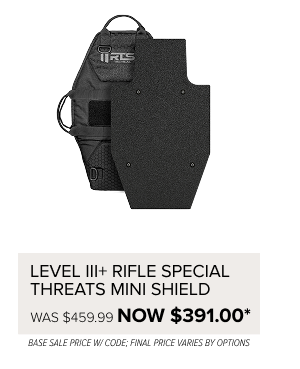Level III+ Rifle Special Threats Mini Shield
