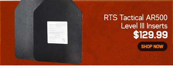 RTS Tactical AR500 Level III Inserts