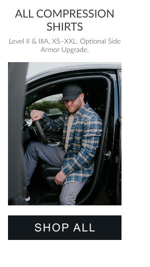 RTS Tactical covert compression shirt worn under everyday clothing