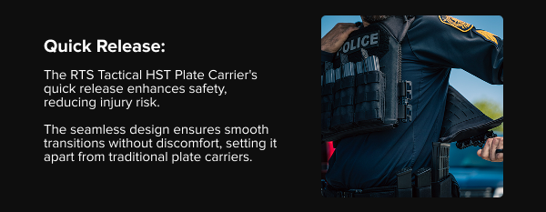 RTS Tactical HST Plate Carrier's quick release