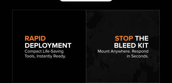 Fast-access IFAK kit with secure mounting and bleed control for emergencies.