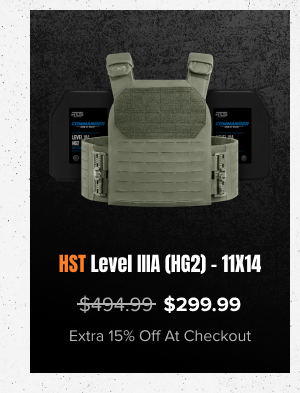 RTS Tactical Level IIIA (HG2) Soft Armor HST Active Shooter Kit - 11X14