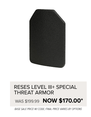 RTS Tactical RESES Level III+ Special Threat Armor - 10X12