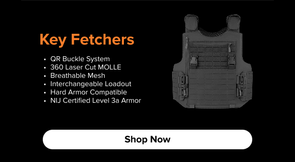 Key features of RICO Vest – QR buckle, 360 MOLLE, breathable mesh, and hard armor compatibility