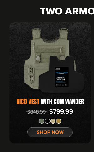 RICO vest with Commander plate product card