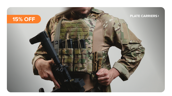 15% off plate carriers