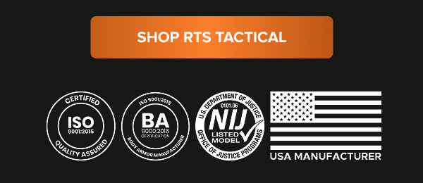 ISO certified · Body armor certified · NIJ tested · USA manufacturer
