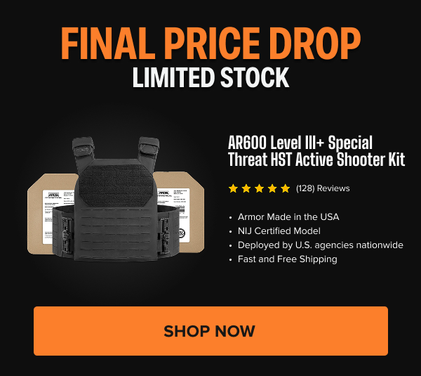 AR600 Level III+ Special Threat HST Active Shooter Kit