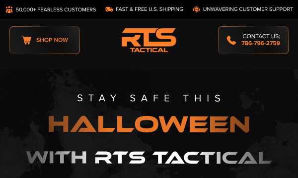 Stay safe this Halloween with RTS Tactical. Shop USA-made tactical armor and gear built for fearless protection.