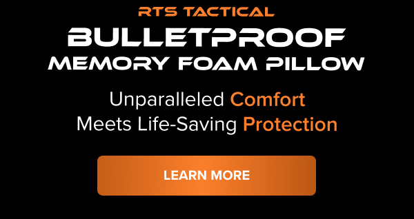 RTS Tactical Bulletproof Memory Foam Pillow