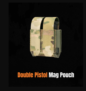 RTS Tactical SR Double Pistol Mag Pouch