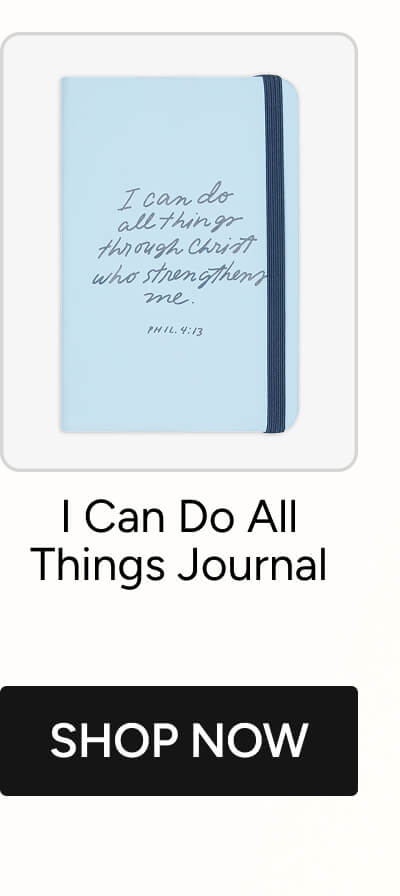 I Can Do All Things Journal 