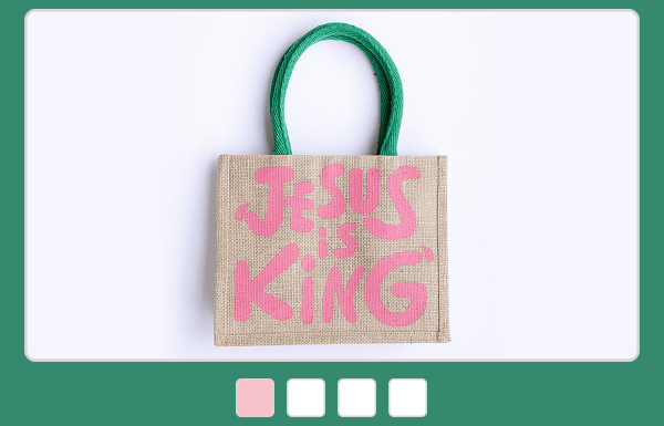 Jesus Is King Easter Basket