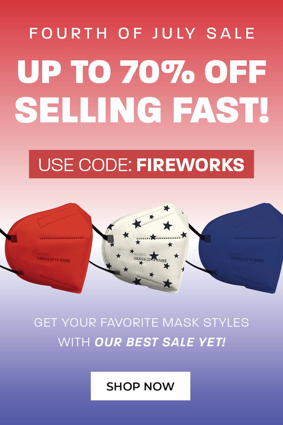 Up to 70% OFF Sitewide. Use code: Fireworks