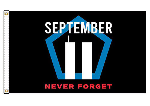 September 11 Memorial Flag
