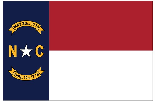 North Carolina State Flags