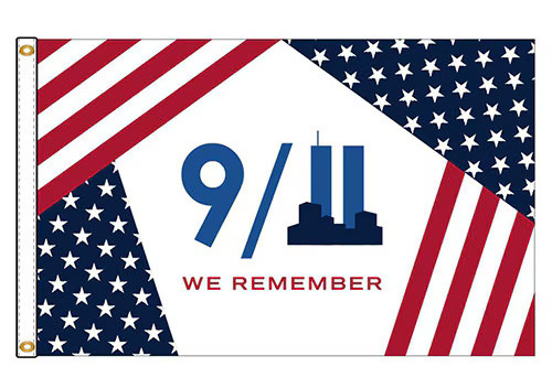 We Remember 9/11 Flag