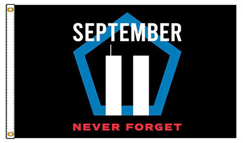 September 11 Memorial Flag