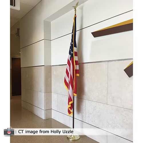 American Indoor Flag Sets – Jointed Oak Flagpole