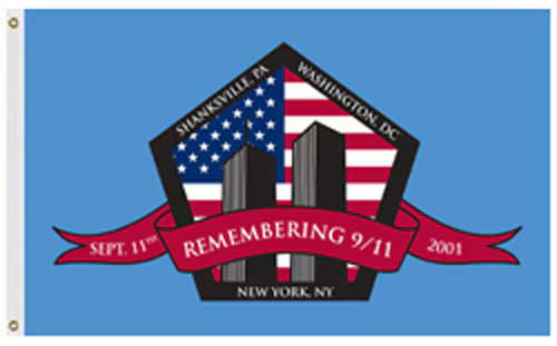9/11 Memorial Flag