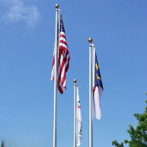 25′ Majestic Commercial Flagpole 