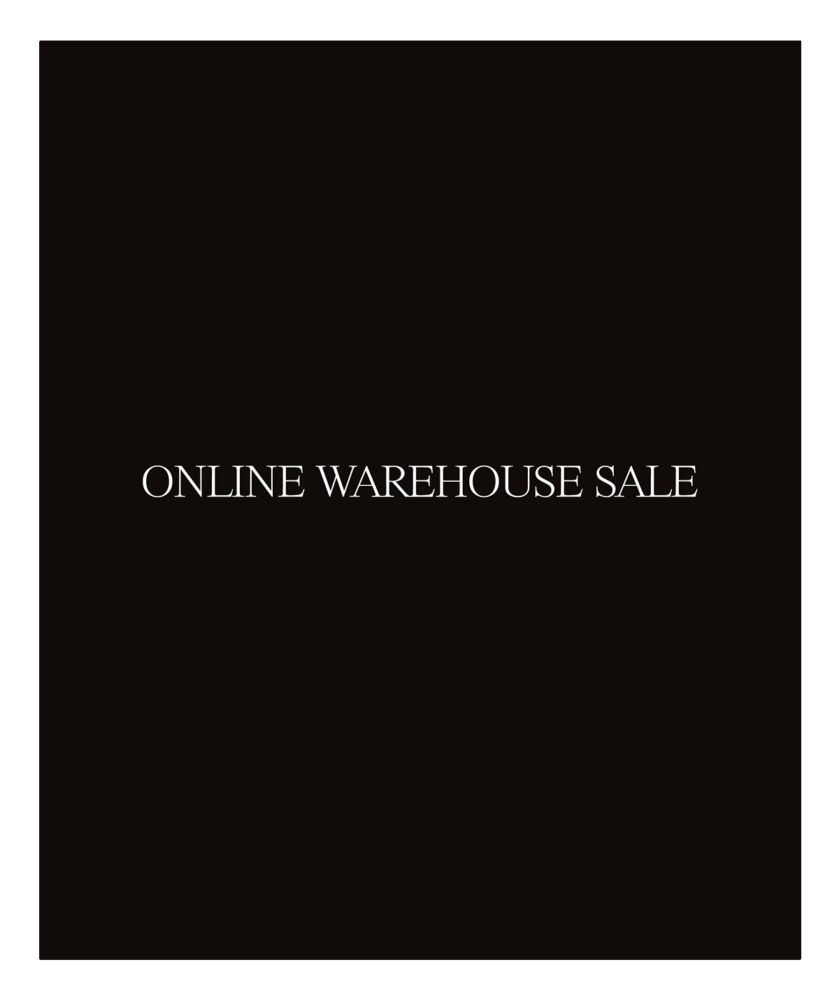 Online Warehouse Sale Ends Sunday Morrison