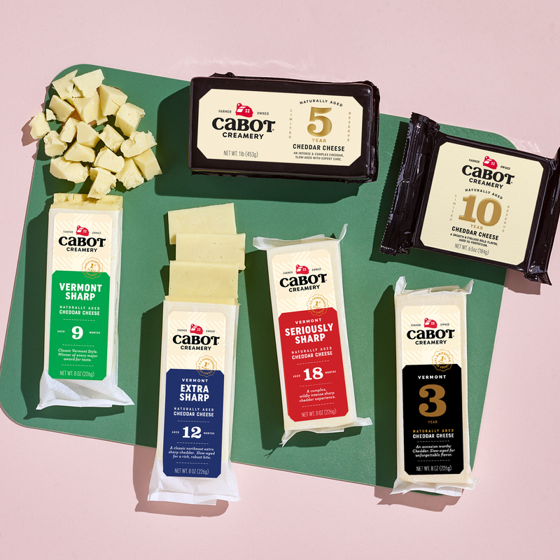 Sharpness Tasting Cheese Sampler