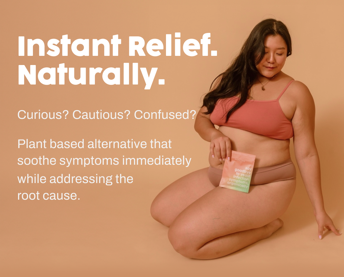 Instant Relief. Naturally. Plant based alternative that soothe symptoms immediately  while addressing the root cause.