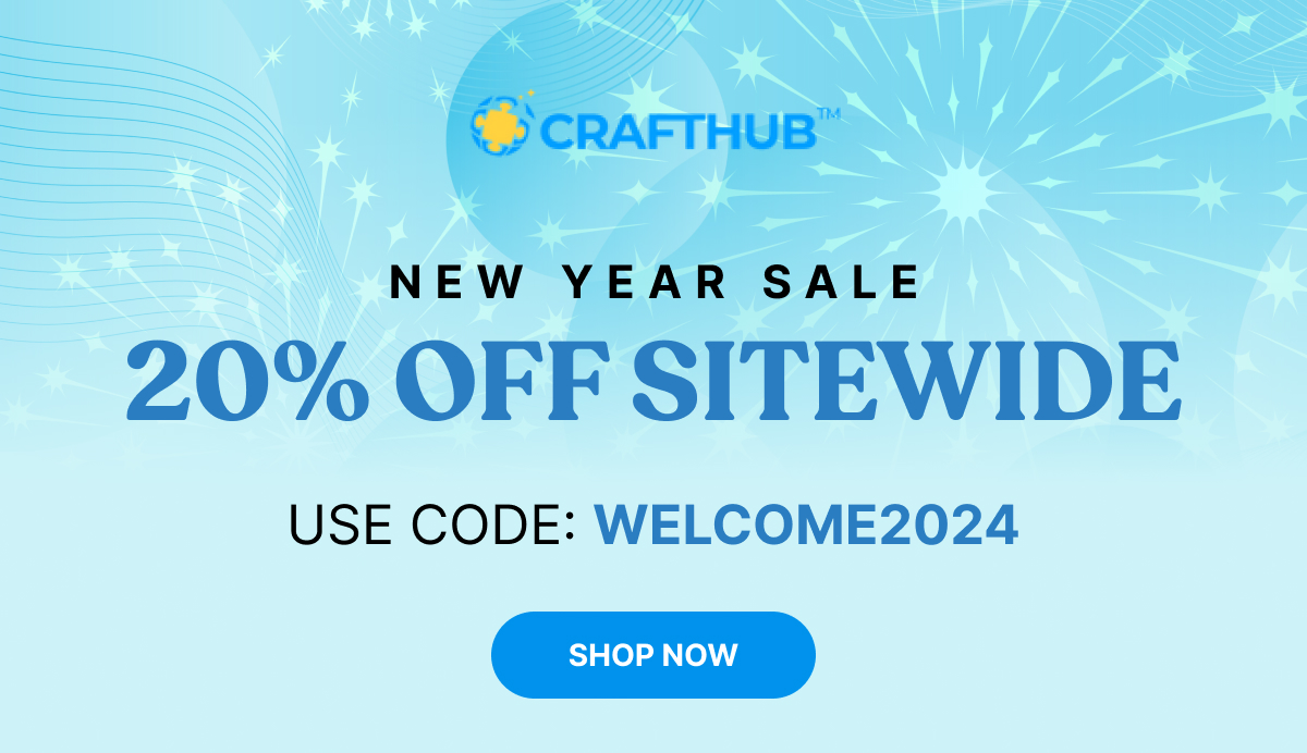 NEW YEAR SALE 20% OFF SITEWIDE USE CODE: WELCOME2024