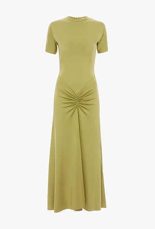 Blaire Midi Dress In Greenfinch