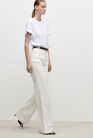 Alina Stretch Jean In White