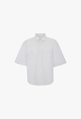 Trapeze Shirt In Optic White