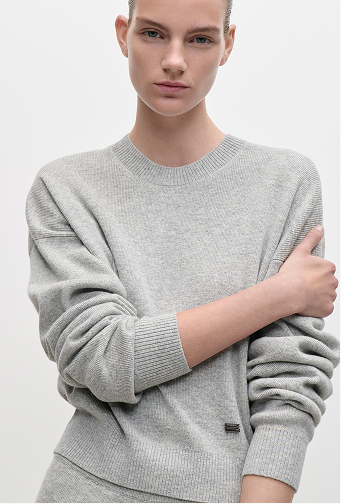 Luna Jumper In Light Grey