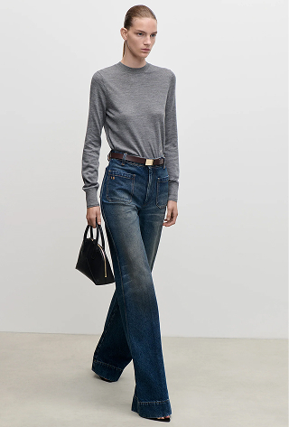 Alina Jean In Dark Vintage Wash