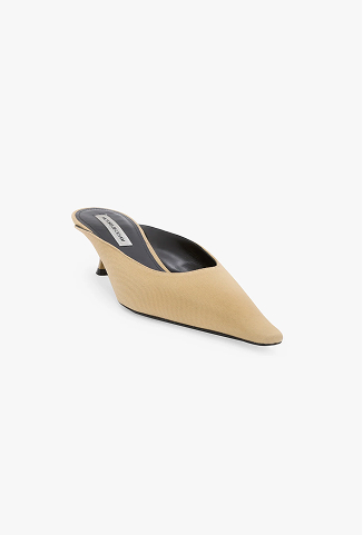 Sloane Mule 45 In Sand Cotton