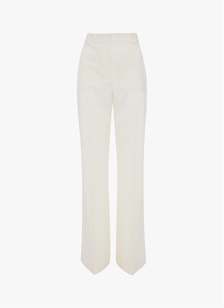 Alina Trouser In Ivory