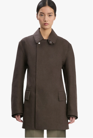 Victoria Beckham X Mackintosh Caban Coat In