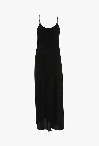 Cami Midi Dress In Black