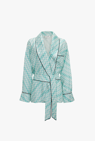 Alba Blouse In Portofino Print