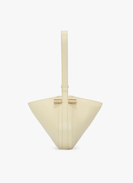 Portofino Dia Clutch In Ivory Leather