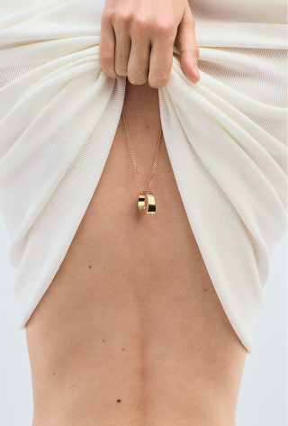 Long Fine Chain In Gold