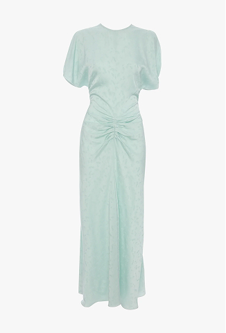 Bela Midi Dress In Aquamarine