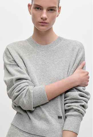 Luna Jumper In Light Grey