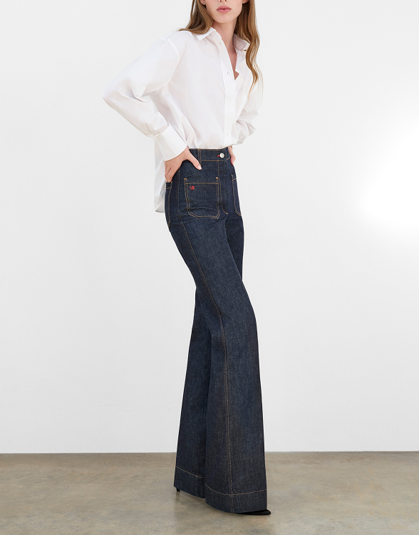 Alina Jean In Indigo Rinse