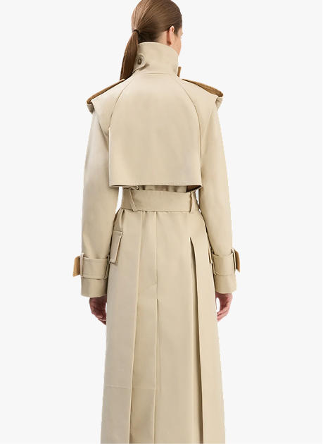 Philippa Trench Coat In Beige