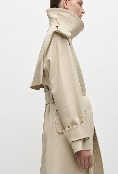 Philippa Trench Coat In Beige